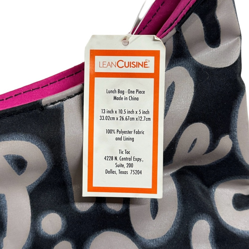 Lean cuisine zip up lunch bag NWT never before used in perfect condition! - Picture 7 of 8